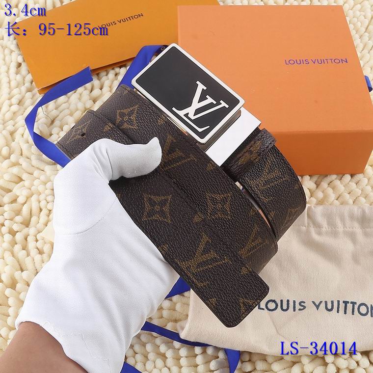 LV Belt 34mm 95-125cm 8L16
